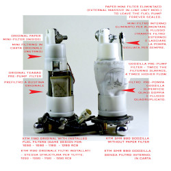 Pre-Filter Fuel Pump - KTM LC8 & RC8 - MFPG_KTM - Godzilla