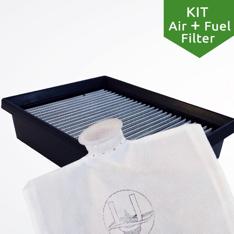 Duo Tank fuel filter and Air filter - KTM - KIT006